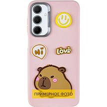 Чохол TPU Leather Toys для Xiaomi Poco X6 / Note 13 Pro 5G Capybara / Pink, фото 2
