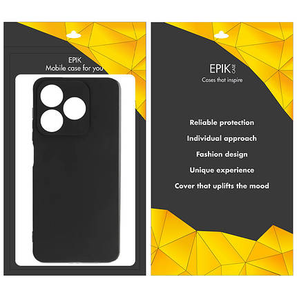Чохол TPU Epik Black Full Camera для Realme C61 4G / C63 4G Чорний, фото 2