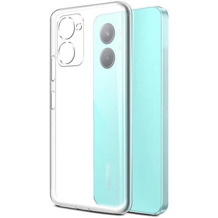 TPU чохол Epic Transparent 1,5mm Full Camera для Realme C33 Безбарвний (прозорий), фото 1