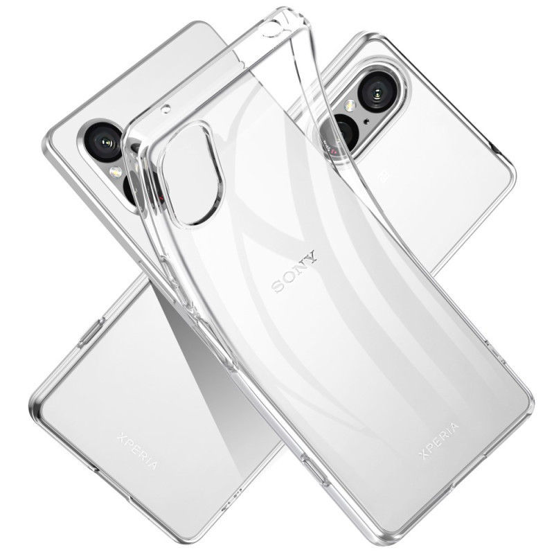 TPU чохол Epic Transparent 1,5mm для Sony Xperia 5 V Безбарвний (прозорий)