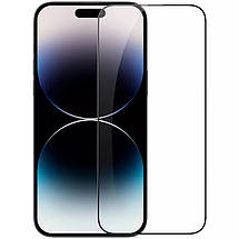 Захисне скло Nillkin (CP+PRO) для Apple iPhone 14 Pro (6.1") Чорний, фото 3