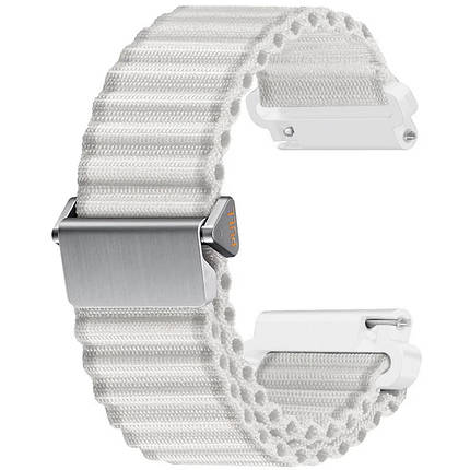 Ремінець Nylon Ocean Band для Smart Watch 20mm White, фото 1