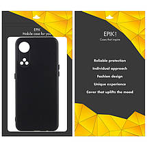 Чохол TPU Epik Black Full Camera для Oppo Reno 8 T 4G Чорний, фото 4