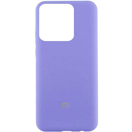 Чохол Silicone Cover Lakshmi (AAA) with Logo для Xiaomi Poco X6 / Note 13 Pro 5G Бузковий / Dasheen, фото 1