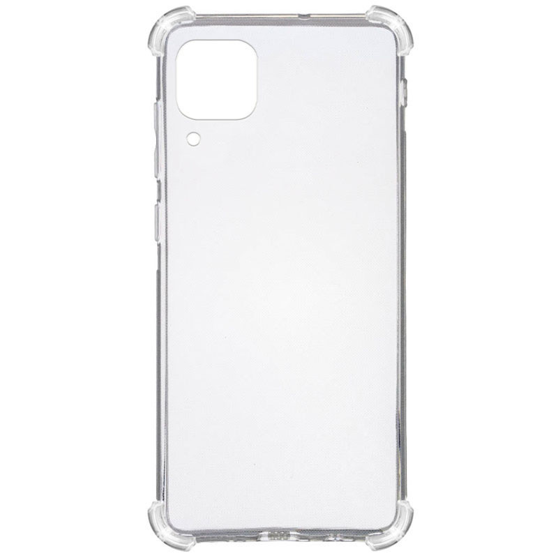 TPU чохол GETMAN Ease logo посилені кути для Huawei P40 Lite Безбарвний (прозорий)