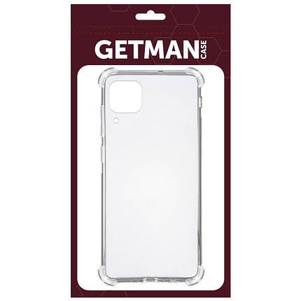 TPU чохол GETMAN Ease logo посилені кути для Huawei P40 Lite Безбарвний (прозорий), фото 2
