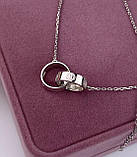 Срібний ланцюжок кольє ланцюжок, фото 6