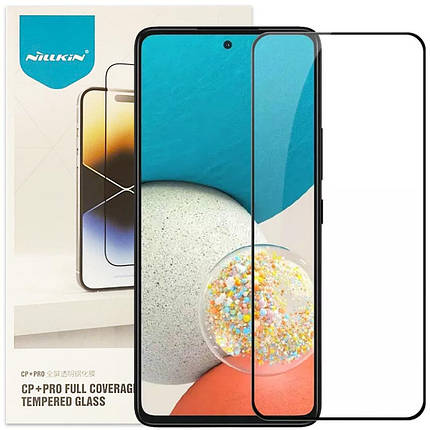 Захисне скло Nillkin (CP+PRO) для Samsung Galaxy A53 5G Чорний, фото 1