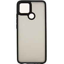 Чохол TPU+PC Lyon Frosted для Oppo A15s / A15 Black, фото 2