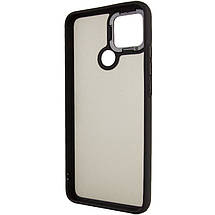 Чохол TPU+PC Lyon Frosted для Oppo A15s / A15 Black, фото 3