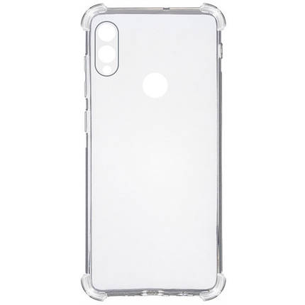 TPU чохол GETMAN Ease logo посилені кути Full Camera для Huawei Honor 8X Безбарвний (прозорий), фото 1