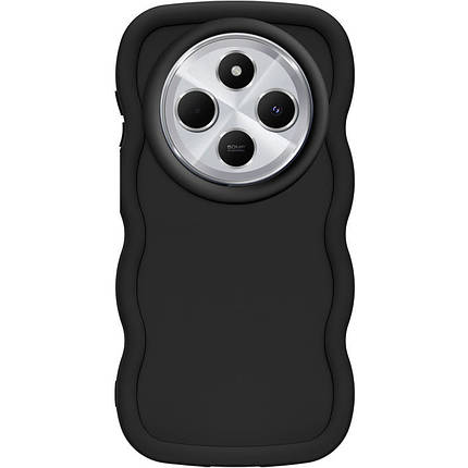 Чохол TPU Ripple для Xiaomi Redmi 14C / Poco C75 Black, фото 1