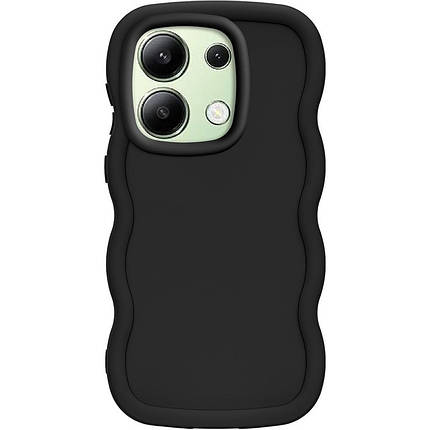 Чохол TPU Ripple для Xiaomi Redmi Note 13 4G Black, фото 1