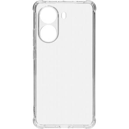 TPU чохол GETMAN Ease logo посилені кути Full Camera для Xiaomi Poco X7 Pro Безбарвний (прозорий), фото 1