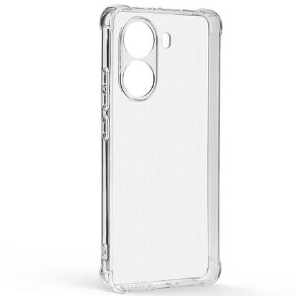 TPU чохол GETMAN Ease logo посилені кути Full Camera для Xiaomi Poco X7 Pro Безбарвний (прозорий), фото 2