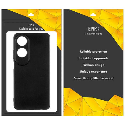 Чохол TPU Epik Black Full Camera для Oppo A60 4G Чорний, фото 3