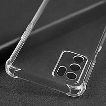 TPU чохол GETMAN Ease logo посилені кути Full Camera для Oppo A16s / A16 / A54s Безбарвний (прозорий), фото 4