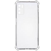 TPU чохол GETMAN Ease logo посилені кути Full Camera для Oppo A16s / A16 / A54s Безбарвний (прозорий), фото 5
