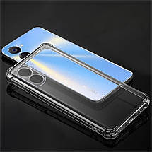 TPU чохол GETMAN Ease logo посилені кути Full Camera для Realme 10 4G Безбарвний (прозорий), фото 2