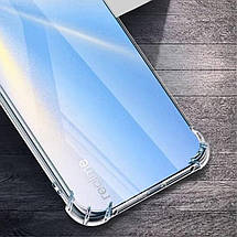 TPU чохол GETMAN Ease logo посилені кути Full Camera для Realme 10 4G Безбарвний (прозорий), фото 3