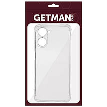 TPU чохол GETMAN Ease logo посилені кути Full Camera для Realme 10 4G Безбарвний (прозорий), фото 4