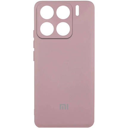 Чохол Silicone Cover Lakshmi Full Camera (AA) with logo для Xiaomi 15 Pro Рожевий / Pink Sand, фото 1