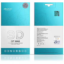 Захисне скло Nillkin (CP+ max 3D) (full glue) для Apple iPhone 11 Pro Max (6.5") / XS Max (6.5") Чорний, фото 6