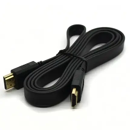 Кабель відео HDMI-HDMI плоский 3м (блістер), фото 1