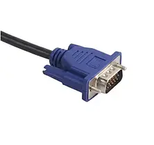 Кабель VGA-VGA 3м черный, фото 4