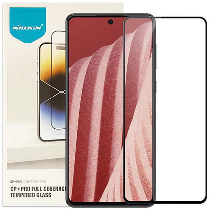 Захисне скло Nillkin (CP+PRO) для Samsung Galaxy A73 5G Чорний, фото 1