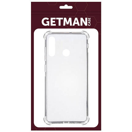 TPU чохол GETMAN Ease logo посилені кути для Huawei P30 lite Безбарвний (прозорий), фото 2