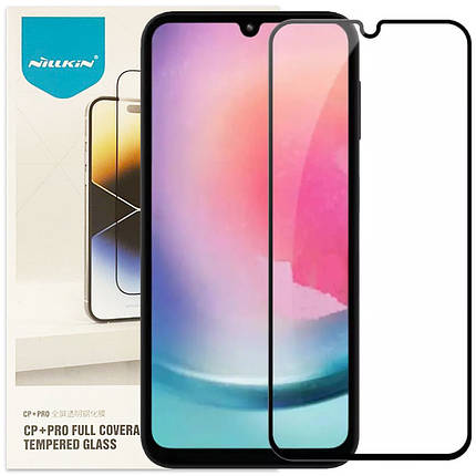 Захисне скло Nillkin (CP+PRO) для Samsung Galaxy A26 5G Чорний, фото 1