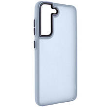 Чохол TPU+PC Lyon Frosted для Samsung Galaxy S22 Sierra Blue