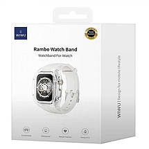 Ремінець WiWU Rambo для Apple Watch 49mm White, фото 5