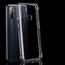TPU чохол GETMAN Ease logo посилені кути Full Camera для Oppo A53 / A32 / A33 Безбарвний (прозорий), фото 4