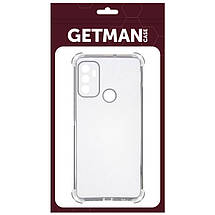 TPU чохол GETMAN Ease logo посилені кути Full Camera для Oppo A53 / A32 / A33 Безбарвний (прозорий), фото 5