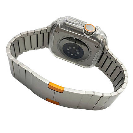 Ремінець Steel для Apple Watch 38/40/41/42mm(ser.10) (140-190mm) Steel, фото 4