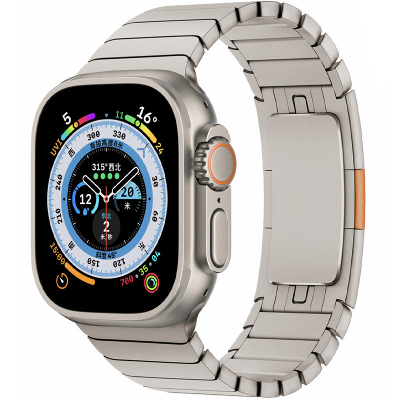 Ремінець Steel для Apple Watch 38/40/41/42mm(ser.10) (140-190mm) Steel