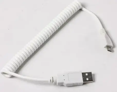 Кабель Micro пружина 1м, фото 1