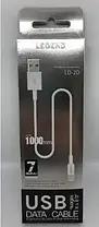 Кабель LEGEND LD20 iPhone5 1м, фото 3