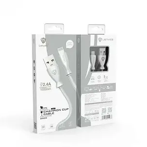 Кабель LENYES LC901 iPhone 1м 2.4A, фото 1