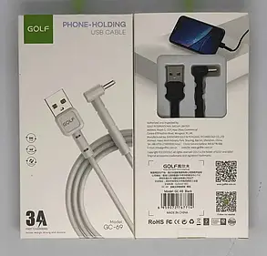 Кабель GOLF GC-69 iPhone L 1м, фото 1