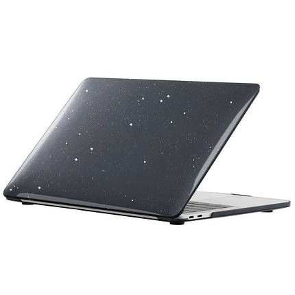 Чохол-накладка Glitter для Apple MacBook Air 13.6'' (2022) (A2681) M2 Чорний, фото 1