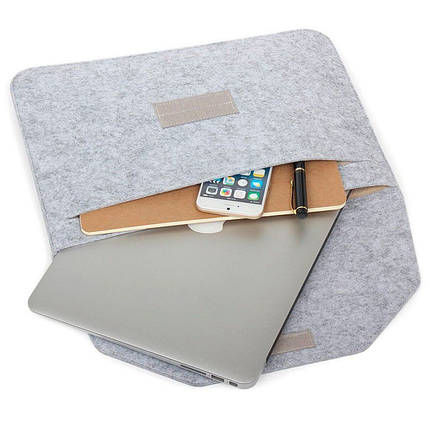 Сумка для ноутбуку Felt Bag 13/14.2'' Grey, фото 4