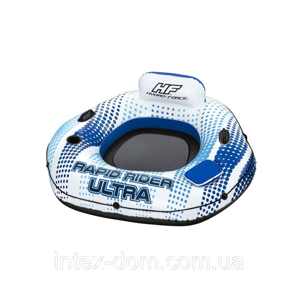 Надувне крісло-коло Bestway 43726 (152х132х50 см)