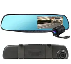Дзеркало реєстратор із двома камерами DVR 138W 4,3' two camera, фото 2