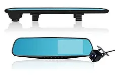 Дзеркало реєстратор із двома камерами DVR 138W 4,3' two camera, фото 3