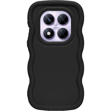 Чохол TPU Ripple для Xiaomi Redmi Note 14 Pro 4G Black, фото 1