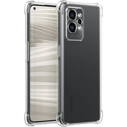 TPU чохол GETMAN Ease logo посилені кути Full Camera для Realme GT2 Безбарвний (прозорий), фото 1