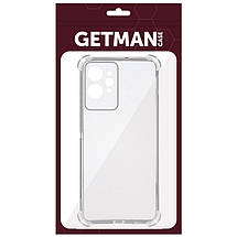 TPU чохол GETMAN Ease logo посилені кути Full Camera для Realme GT2 Безбарвний (прозорий), фото 5